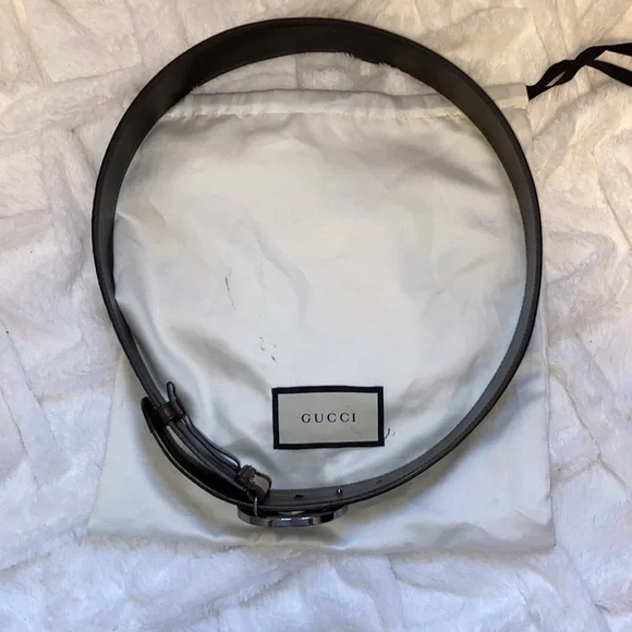 Gucci Supreme Canvas Double GG Belt With Dust Bag - Picture 14 of 17